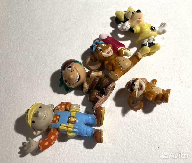 Киндер сюрприз из 90-х 5 фигурок