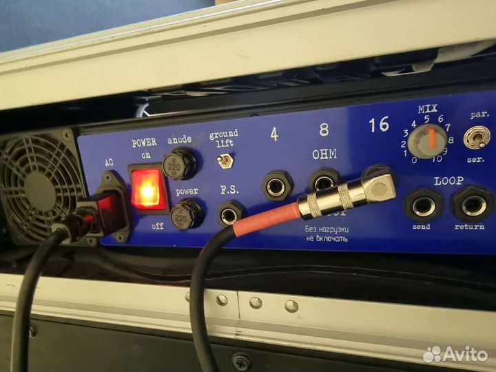 Гитарный стек кабинет ламповый усилитель педали