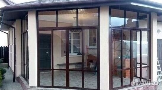 Окна на веранду