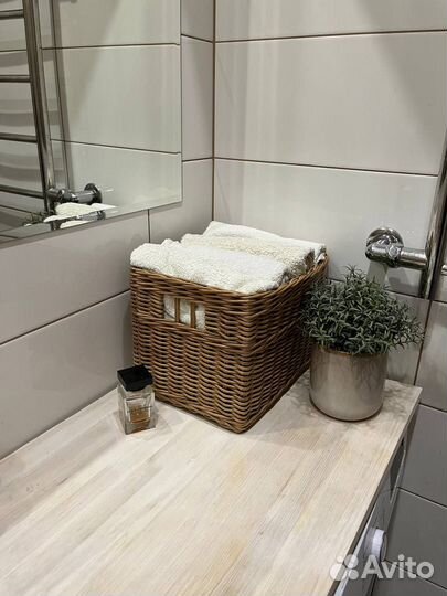 Корзина - короб плетёный