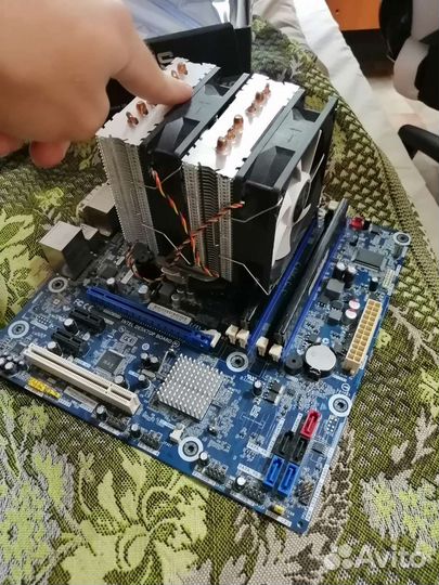Материнская плата 1155 с процессором i7 3770