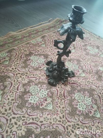 Подсвечник каслинское литье