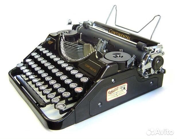 Печатная пишущая машинка