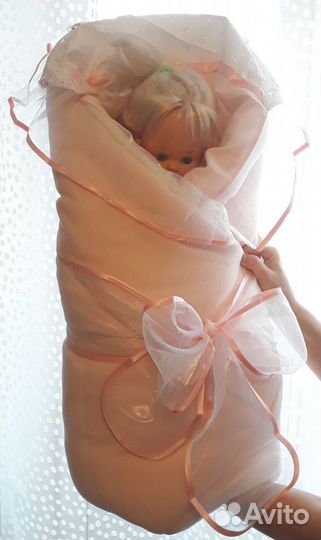 Комплект на выписку зимний для девочки