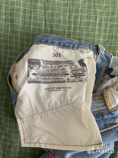 Джинсы женские Levi's 501 Original Fit 46 W30/L32