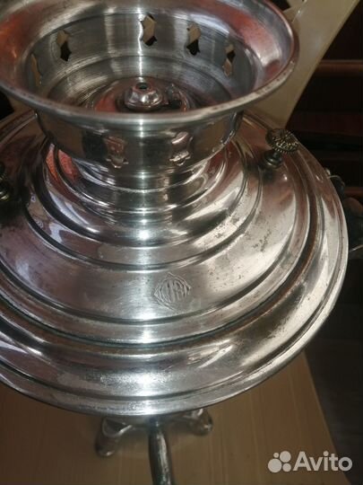 Самовар латунный 1959г. электрический