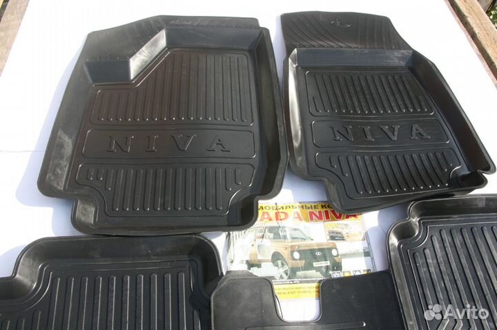 Коврики в салон автомобиля ваз 2121-214 niva