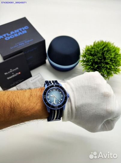 Часы Swatch blancpain Atlantic ocean (Арт.31148)