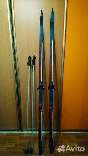 Лыжи с палками