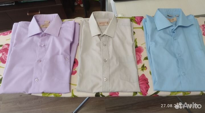 Рубашки на подростка
