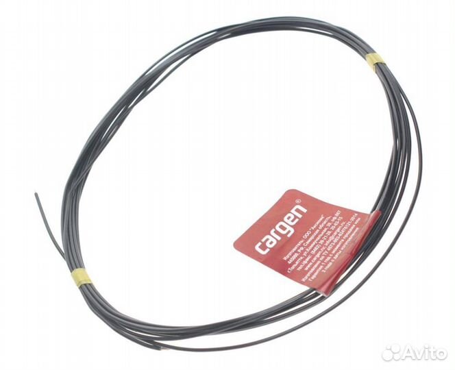 Провод монтажный пвам 5м (сечение 0.75 кв.мм) черн