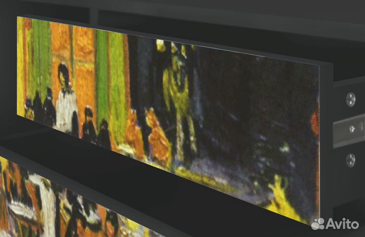 Тв-тумба T4 - Антрацит - Café Terrace AT Night