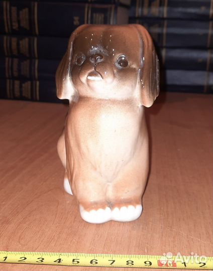 Статуэтка собака Пекинес, лфз, без клейма