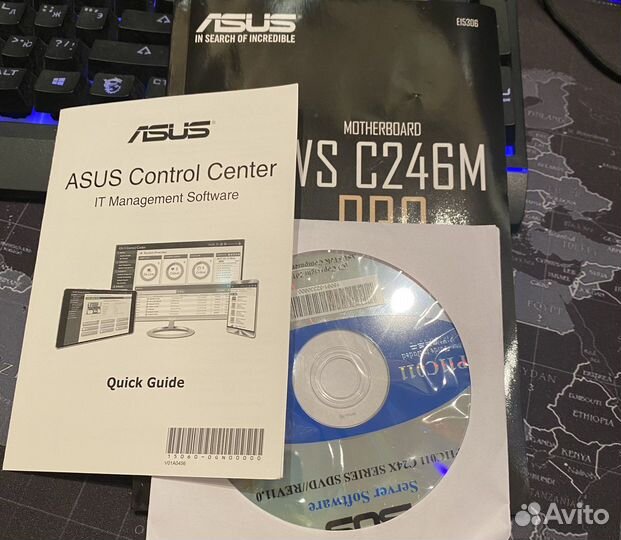 Материнская плата Asus WS C246M PRO