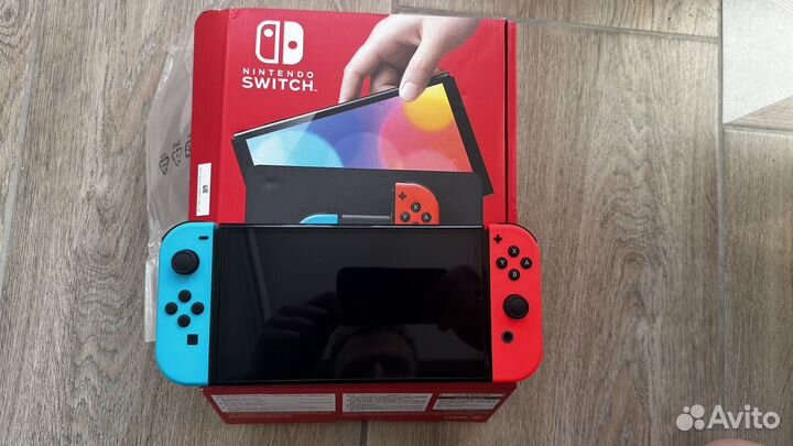 Новая Прошитая Nintendo Switch Oled 192 gb