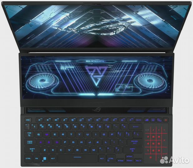 Asus ROG Zephyrus Duo 16 дюймов с 2мя дисплеями