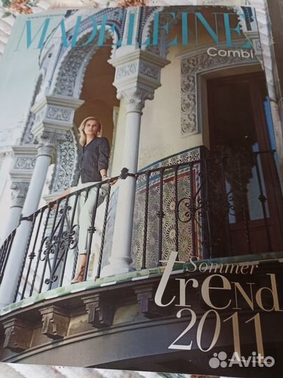 Журналы бурда моден close-up Madeleine