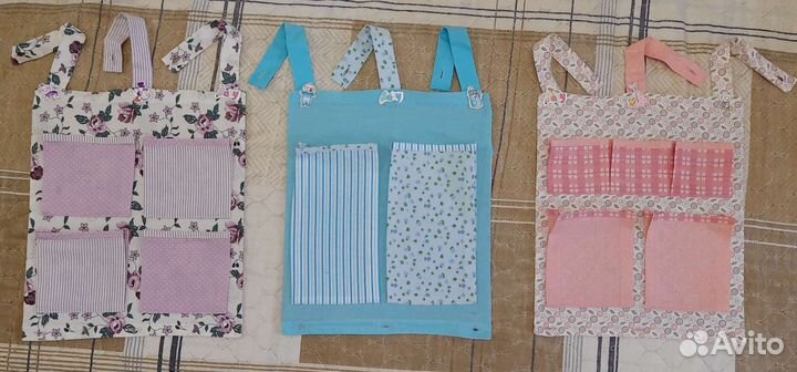 Кармашки на кроватку или в шкафчик