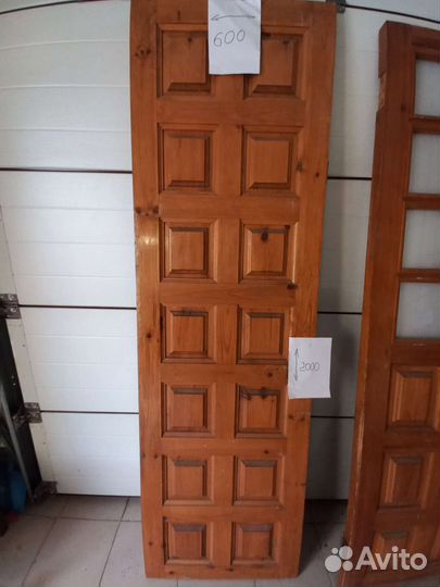 Двери деревянные бу