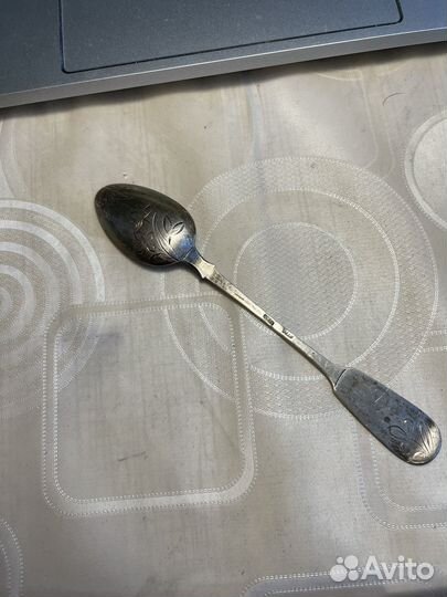 Ложка 84 пробы серебро 17 гр