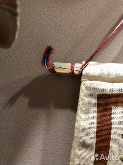 Настенный календарь из ткани 1987