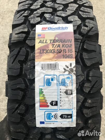 Bfgoodrich All-Terrain T/A KO2 9.5/30 R15 104S
