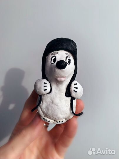 Ватные елочные игрушки