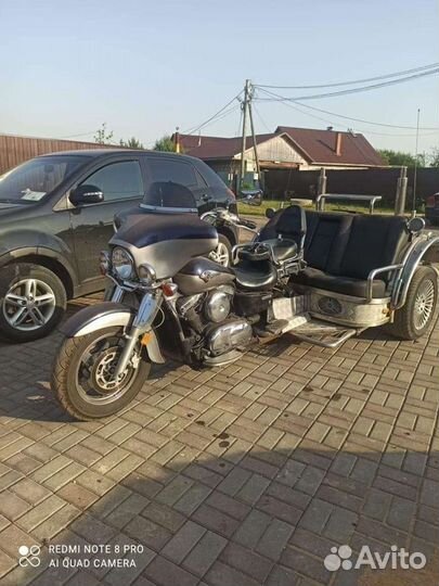 Кавасаки вулкан 1500, трицикл