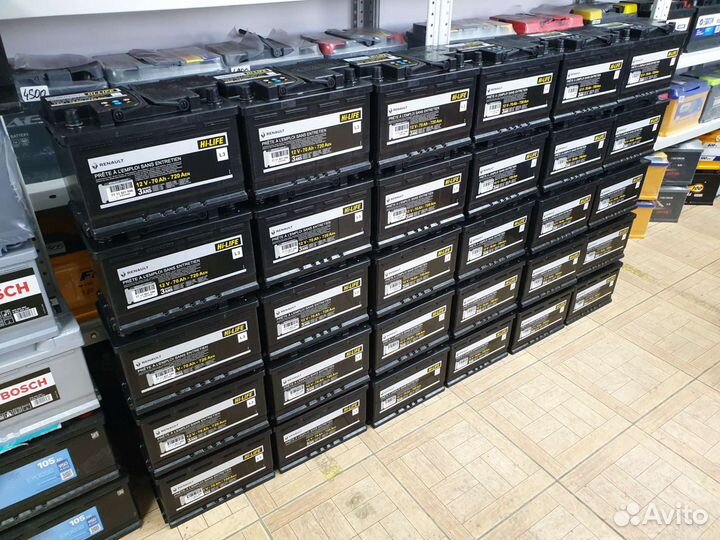 Аккумулятор 720 на Дастер 70Ач