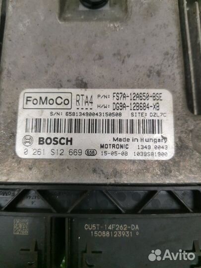 Эбу двигателя Ford Mondeo 5 1.5 ecoboost unca 2016