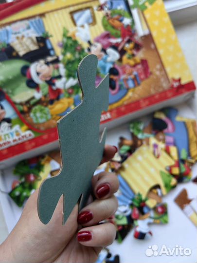 Пазл Микки Маус рождество от 3 лет