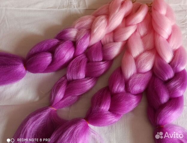 Канекалон искусственные волосы, набор