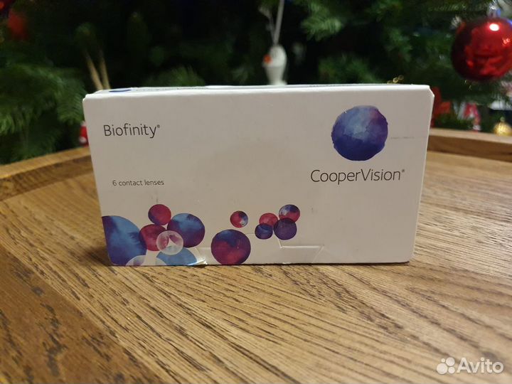 Линзы контактные новые