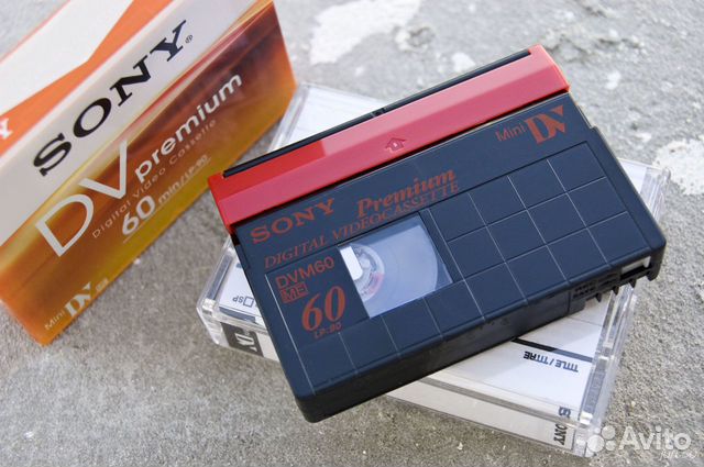 Кассеты mini dv и 8мм