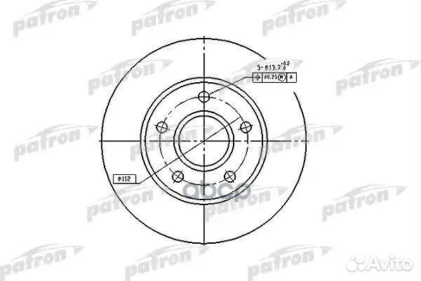Диск тормозной передн ford: scorpio I 85-94, SC