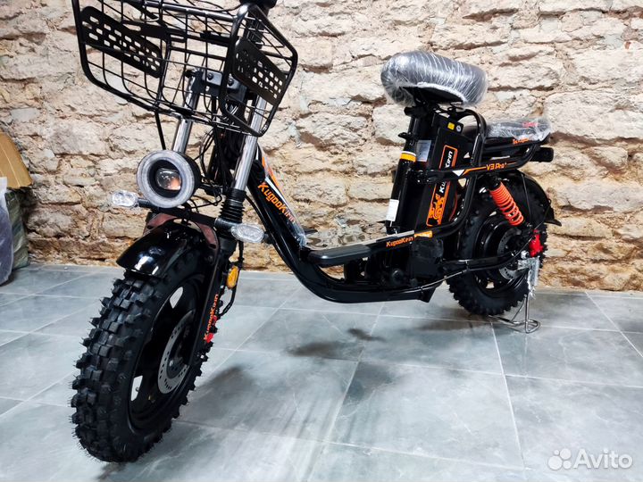 Электровелосипед Kugoo V3 pro +