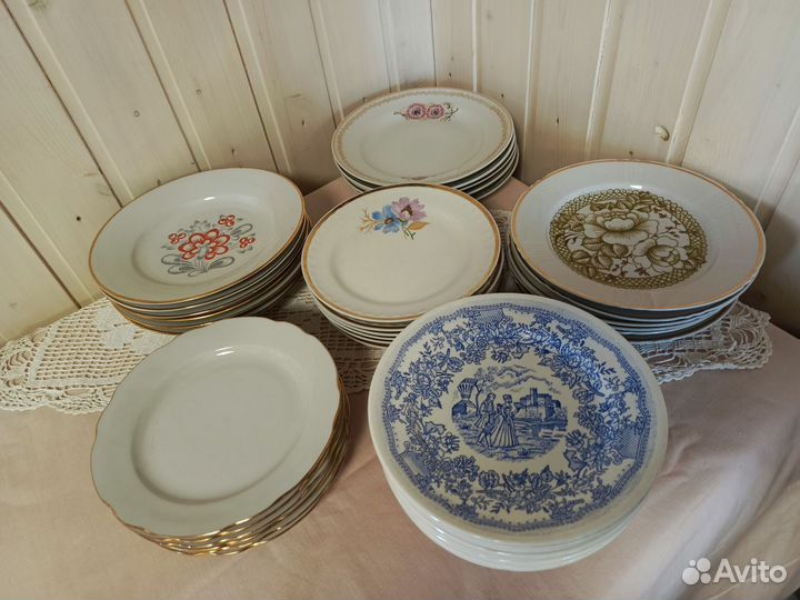 Тарелки фарфор, фаянс