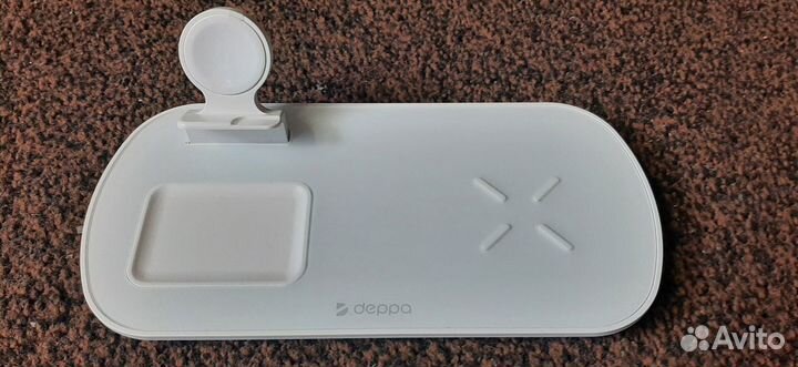 Deppa 3в1 зарядная станция iPhone/Watch/Airpods