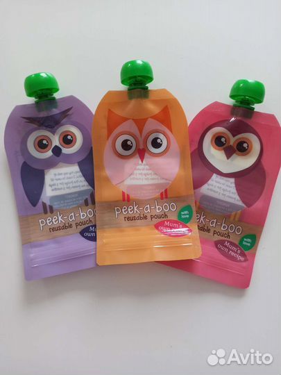 Многоразовые пакеты для пюре