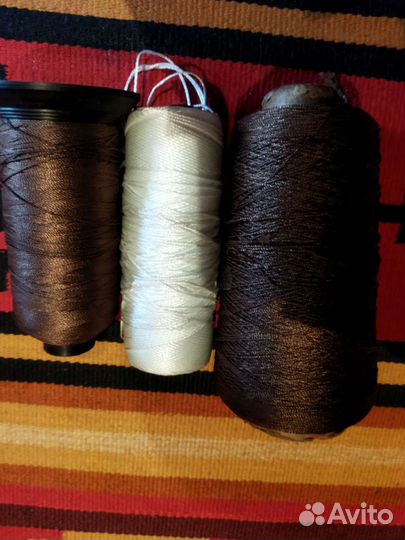 Нитки швейные для кожи