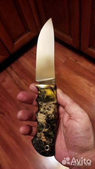 Нож охотничий скиннер