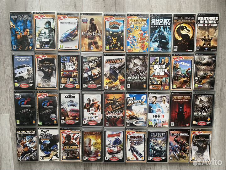 Игры на psp