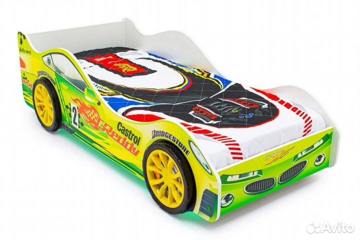 Кровать Машинка Детская Новая В наличии