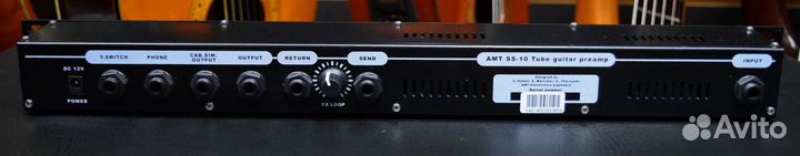 Ламповый гитарный предусилитель AMT SS-10