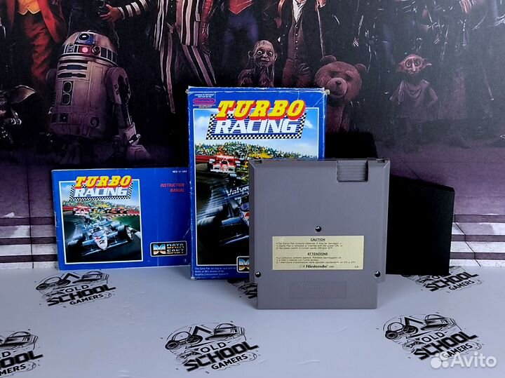 Картриджи NES Turbo Racing