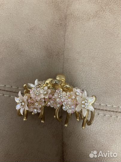 Заколка для волос, франция, ручная работа