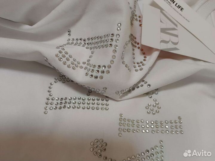 Футболка zara M, L 48,50,52,54 большой размер