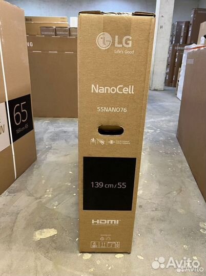 Новый телевизор LG 55nano766QA 4K NanoCell
