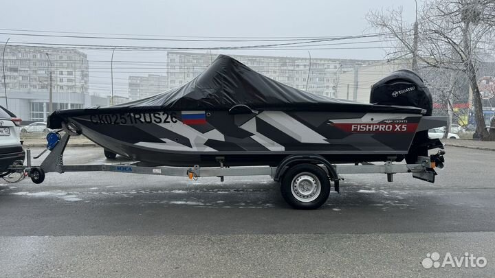 Лодка Волжанка fishpro X5