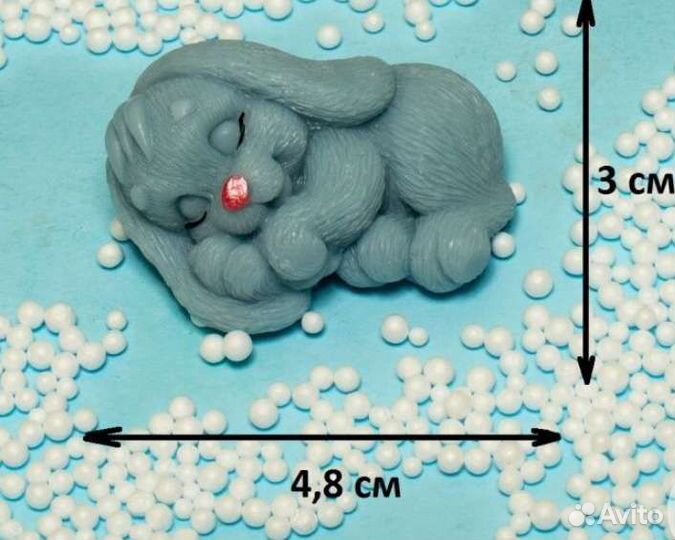 Мыло ручной работы зайка